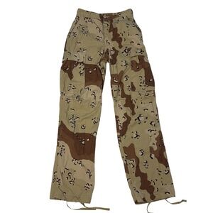 Vintage 90s US Military Cargo‎ Pants Mens Size XS Regular Desert Camo Combat